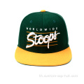 หมวก snapback ที่กำหนดเองคุณภาพสูง